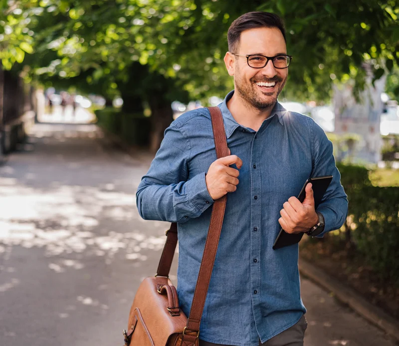 man smiling outside | Las Vegas Surgical Associates